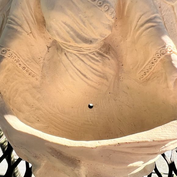 Goose Creek 1994 Angel Wall/Pole Garden Pocket Planter Resin Holiday Boho Celtic - Picture 7 of 8